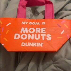 Orange and Pink Dunkin’ Donuts  viral bag